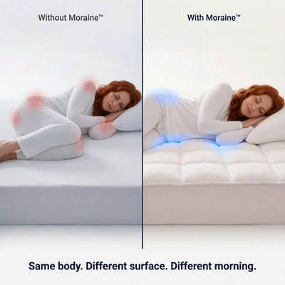 The Moraine 1000GSM Mattress Topper
