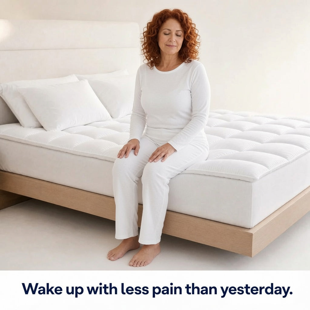 The Moraine 1000GSM Mattress Topper