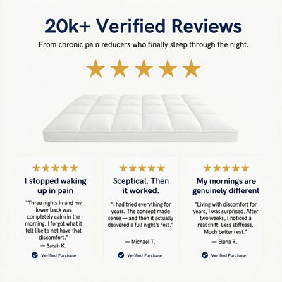 The Moraine 1000GSM Mattress Topper